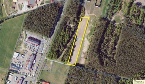 Działka przemysłowa 0,6226 ha w Świdrach pod Łukowem