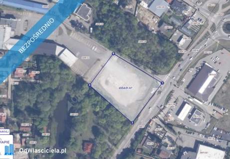 Plac 6500 mkw składowy handlowy parking Straszyn Obwodnica Gdańsk