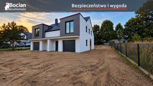 Nowoczesny bliźniak w stanie deweloperskim-Banino