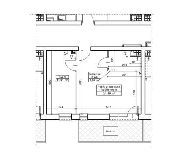 GOTOWY APARTAMENT 500 m OD PLAŻY Duży balkon wśród zieleni