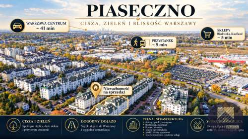 2 pokoje Piaseczno Cicha i zielona okolica