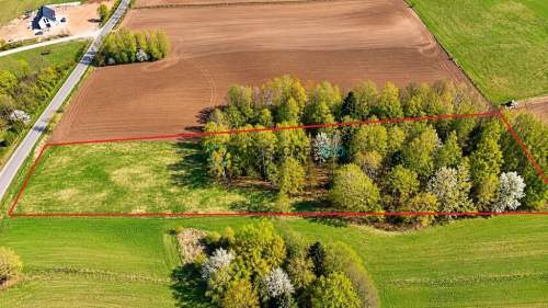 Działka budowlana 2500m2 Supienie