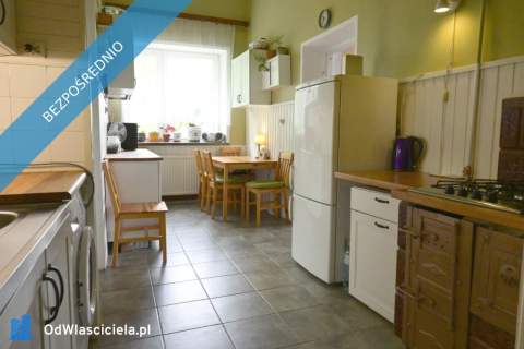Wieliczka przestronne pokoje, cegła, wysoki sufit, zieleń