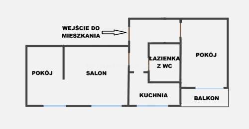 3 pokoje I Balkon I 1 piętro I Nowy Bytom