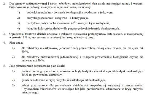 Działka budowlana 1349 m z domem - Rąbień AB