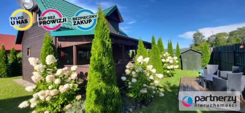 Domek nad jeziorem Żarnowieckim