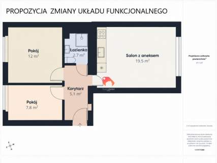 DZIELNICA MUZYCZNA 2/3 pokoje blok parter
