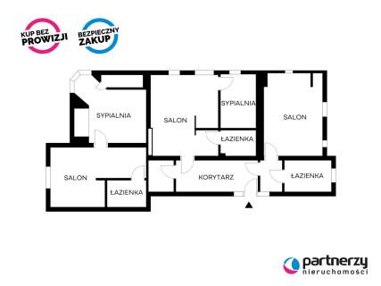 3 gotowe apartamenty 130 m Dolny Sopot
