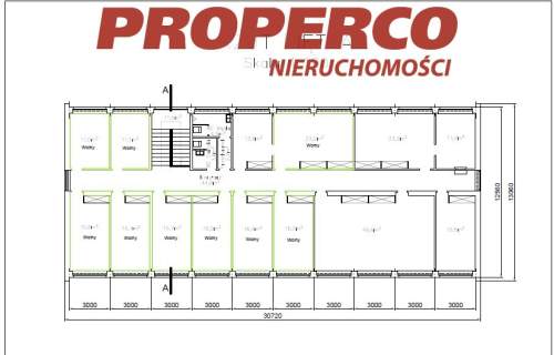 Pokoje biurowe 189,4 m2, Kielce