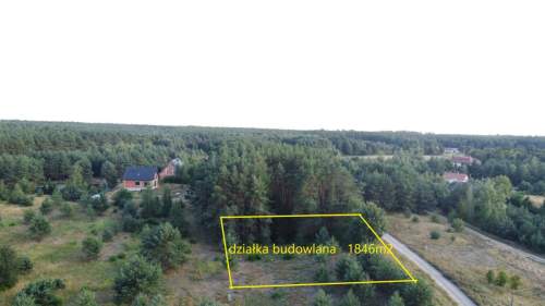 Działka na sprzedaż, 1846 m2, Lubochnia