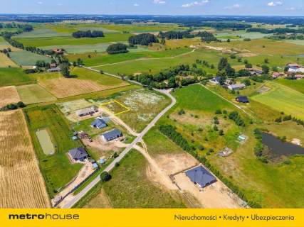 Działka budowlana 1225 m2 - Krupin przy Olecku