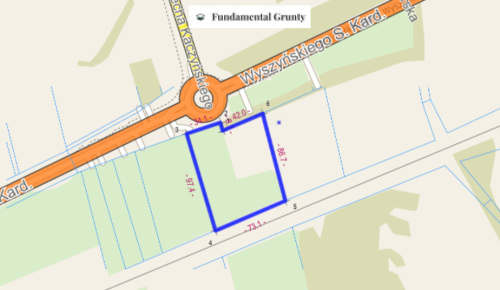 Działka pod halę lub produkcję, MPZP P/U, 0,9 km do S8, asfalt,...