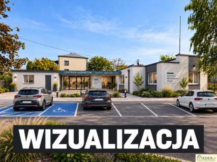 Działka z dwoma domami i garażem - centrum Łukowa