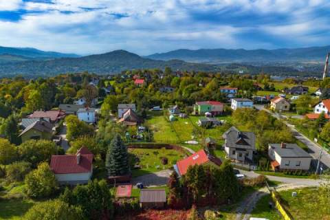 Urokliwy dom z widokiem na góry