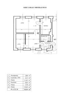Mieszkanie na sprzedaż, 54,94 m2, Lądek-Zdrój