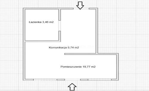 Lokal na wynajem 35 m2 na parterze - centrum