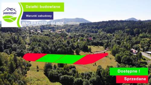Działki budowlane w Wałbrzychu - GLINIK