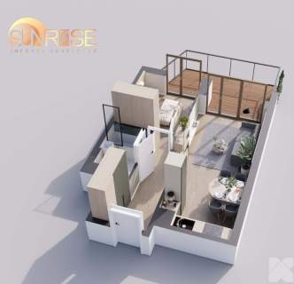 Sunrise Park Mieszkanie nr 2.5 2 pokoje 39,43 m2 balkon