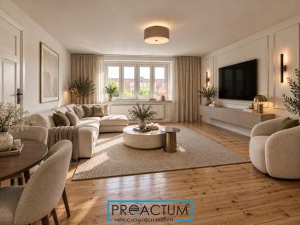 67,60 m2, po remoncie, 3 pokoje, centrum