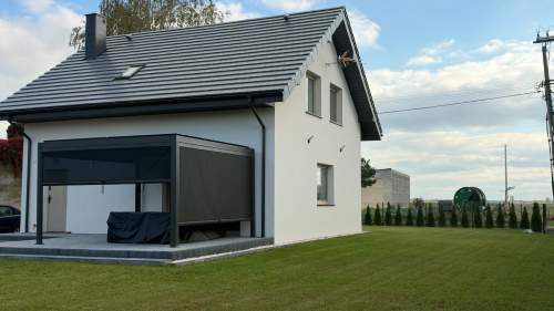 Nowy dom o pow. 108 m na dużej działce 39,5 ara
