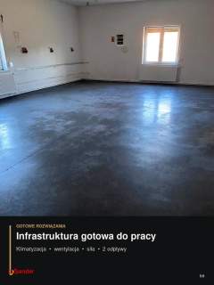 Zakład produkcyjno-usługowy 240 m działka 2700 m .