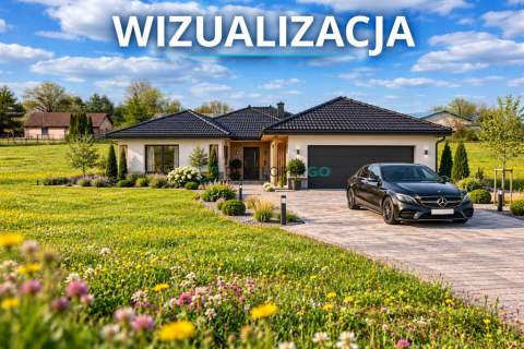 2500 m2 przy asfalcie, uzbrojona