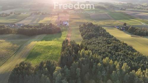 2 działki budowlane wz widok na las