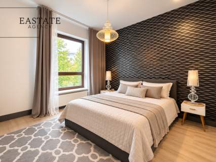 Elegancki apartament z loggią i 2 miejscami postojowymi w Wilanowie