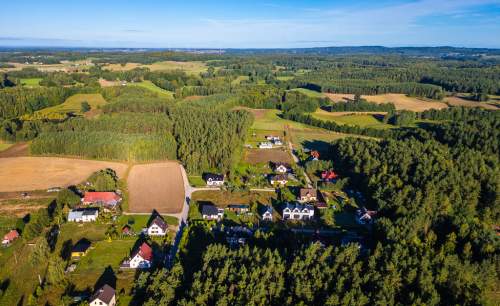 Działka budowlana w otoczeniu lasów na Kaszubach