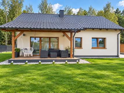 Parterowy dom przy lesie odbiór 2022 Zamiana