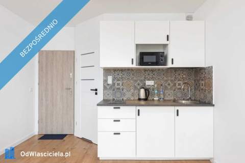 Piękna Kawalerka w Apartamentowcu obok Dw. Fabryczny