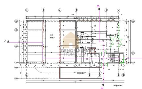 Działka z Projektem budynku usługowego