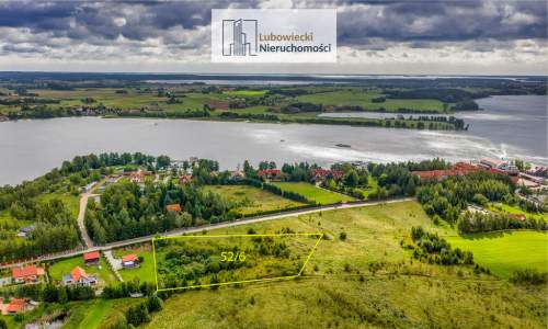 Działka Mazury koło Mikołajek z koncepcją 15 domów