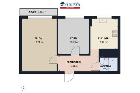 Mieszkanie 2-pokojowe po remoncie 46 m2 winda