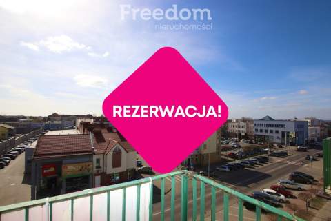 4 pokoje w centrum Koła balkon 57,83 m
