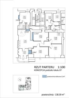 Lokal użytkowy 145 m2 - Centrum Wrzeszcza Gdańsk 