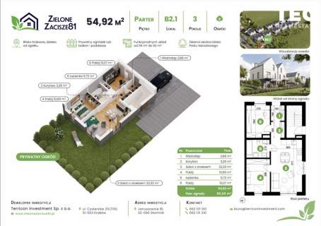 3 pokoje I kameralna inwestycja I ogród 90m2