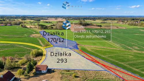 DZIAŁKI Z POTENCJAŁEM   JĘDRYCHÓWKO