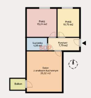 Nowe 3 pokoje 63,61 m2 Bielany Stwórz swój własny klimat