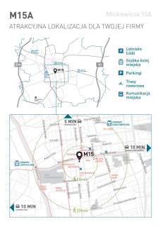 Biuro 43 m - al. Mickiewicza 15 Łódź centrum