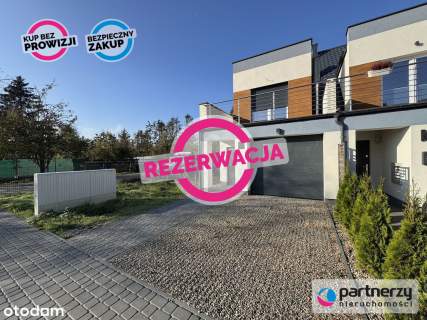 Nowoczesny dom z ogrodem i poddaszem do aranżacji