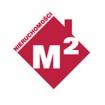 Logo biura m2 nieruchomości